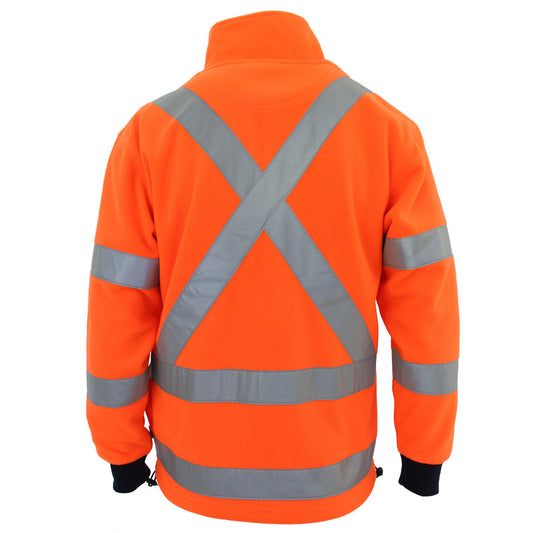 DNC Hivis "X" back & Biomotion taped Polar Fleece 3730