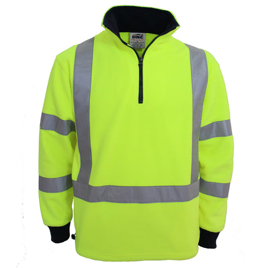 DNC Hivis "X" back & Biomotion taped Polar Fleece 3730