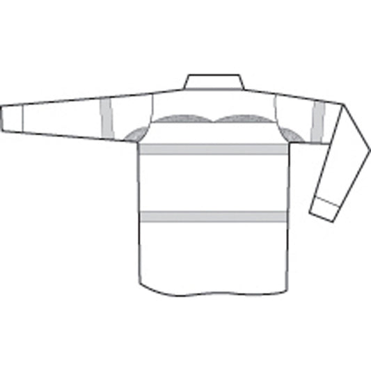 DNC HiVis 3 Way Cool-Breeze Cotton Shirt with 3M R/Tape - Long sleeve 3947