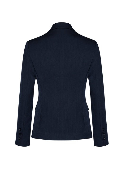 BIZ CORPORATES Womens Cool Stretch 2 Button Mid Length Jacket 60119