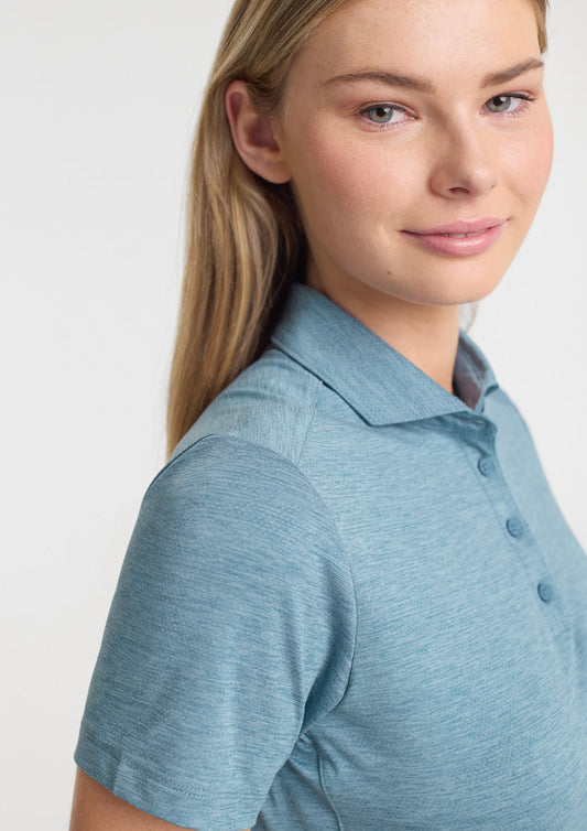 BIZ COLLECTION Womens Phoenix Short Sleeve Polo BP2610LS