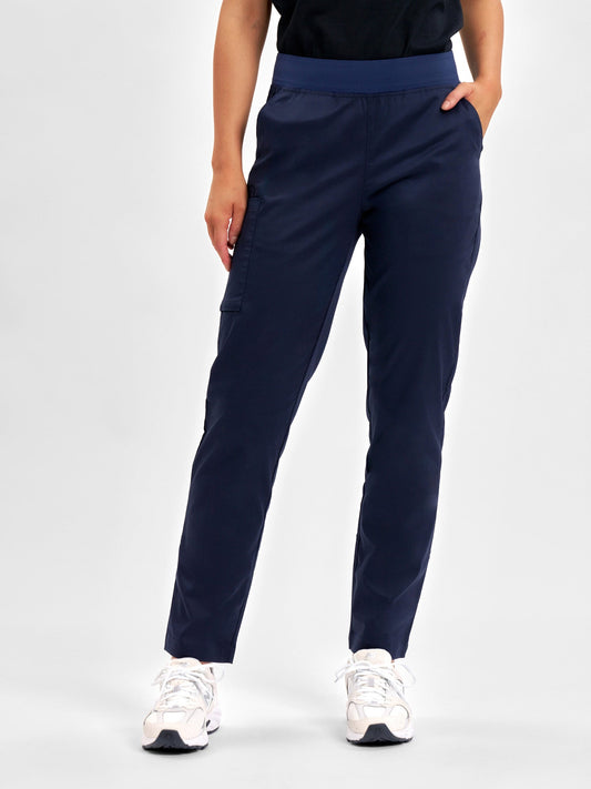 INAURA Riley Womens Straight Leg Scrub Pant CSP047LL