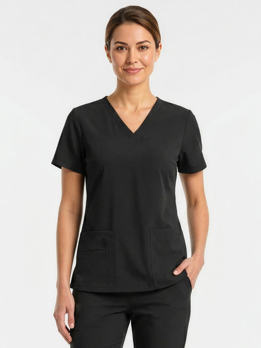 INAURA Tokyo Womens Scrub Top CST141LS