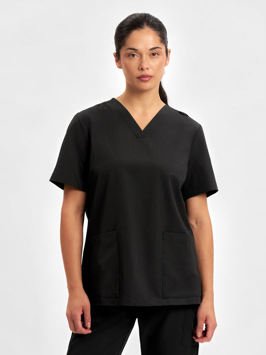 INAURA Pulse Womens V-Neck Scrub Top CU543LS