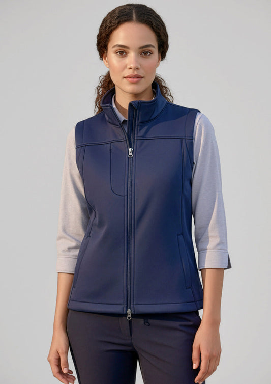 BIZ COLLECTION Womens Softshell Vest J29123