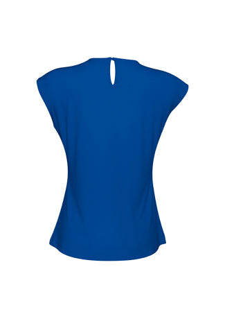BIZ COLLECTION Ladies Mia Pleat Knit Top K624LS Clearance