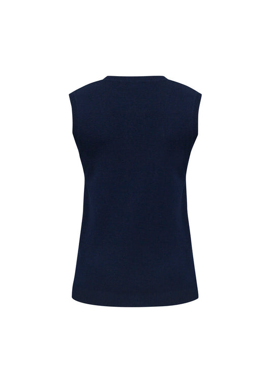 BIZ COLLECTION Womens V-Neck Knit Vest LV3504