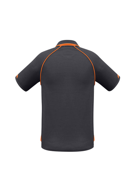 BIZ COLLECTION Mens Fusion Short Sleeve Polo P29012