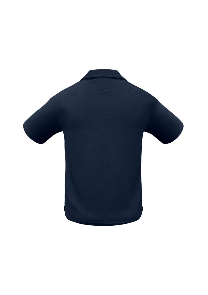 BIZ COLLECTION Mens Micro Waffle Short Sleeve Polo P3300