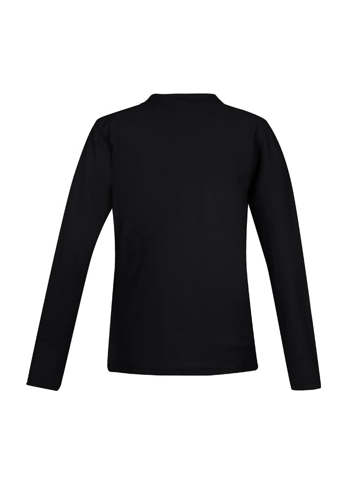BIZ COLLECTION Womens Crew Long Sleeve Polo P400LL