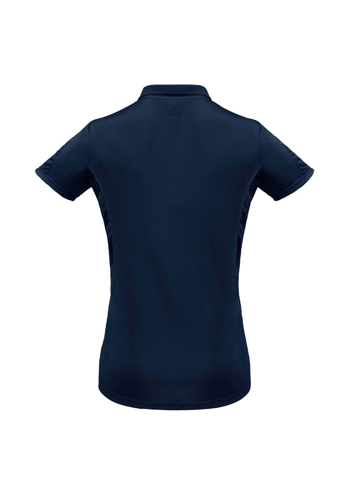 BIZ COLLECTION Womens Razor Short Sleeve Polo P405LS