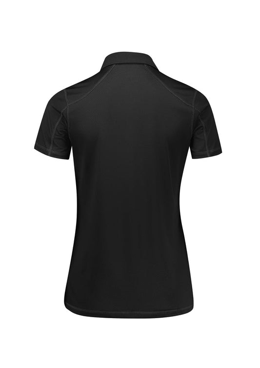 BIZ COLLECTION Womens Dart Short Sleeve Polo P419LS