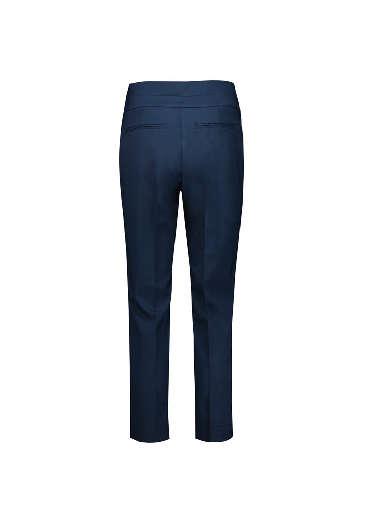 BIZ CORPORATES Womens Renew 7/8 Mid-Waist Slim Leg Pant RGP406L