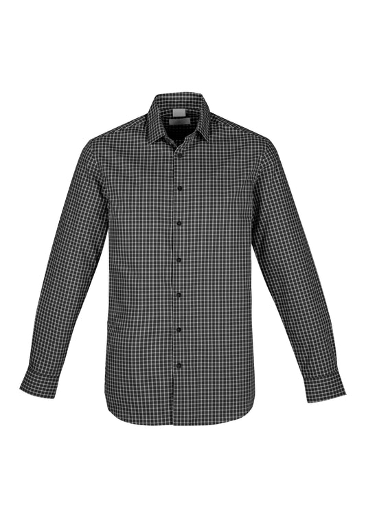 BIZ CORPORATES Mens Noah Long Sleeve Shirt RS070ML