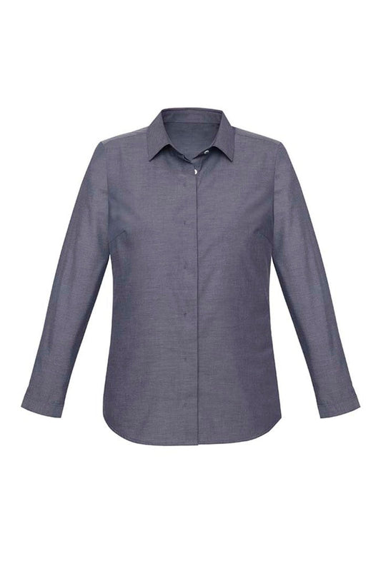 BIZ CORPORATES Womens Charlie Long Sleeve Shirt RS968LL Clearance