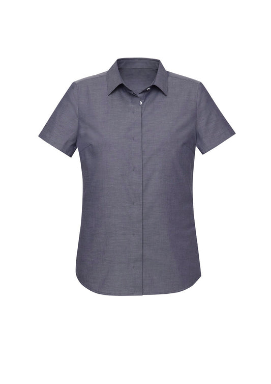 BIZ CORPORATES Womens Charlie Short Sleeve Shirt RS968LS Clearance