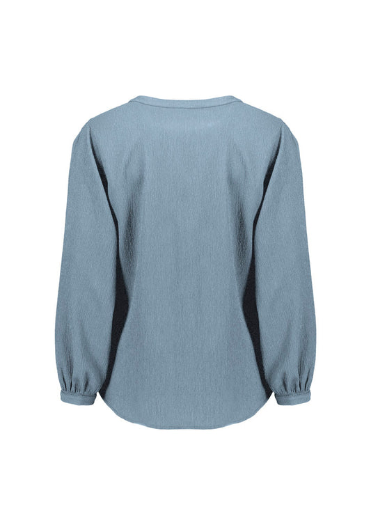 BIZ CORPORATES Womens Ruche Long Sleeve Blouse RU568LL