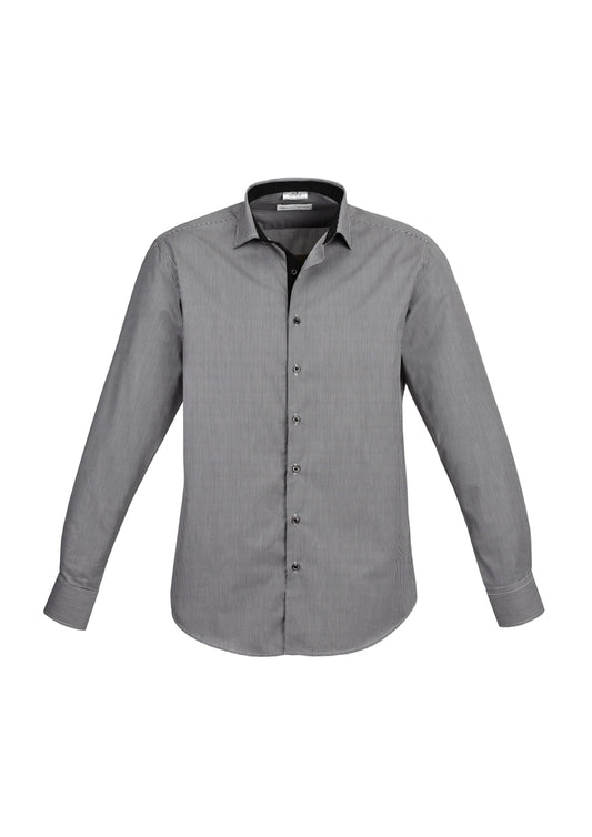 BIZ COLLECTION Mens Edge Long Sleeve Shirt S267ML