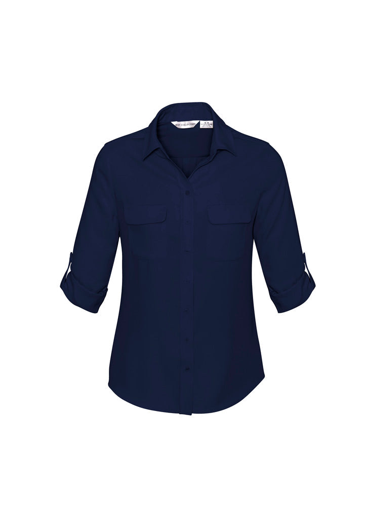BIZ COLLECTION Womens Madison Long Sleeve Shirt S626LL