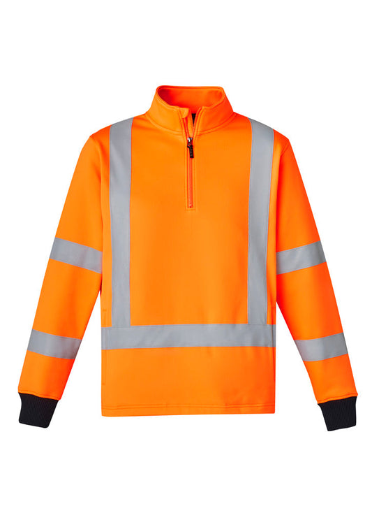 SYZMIK Unisex Hi Vis X Back Rail Jumper ZT660