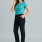 BIZ CORPORATES Womens Cool Stretch Slim Leg Pant 10117