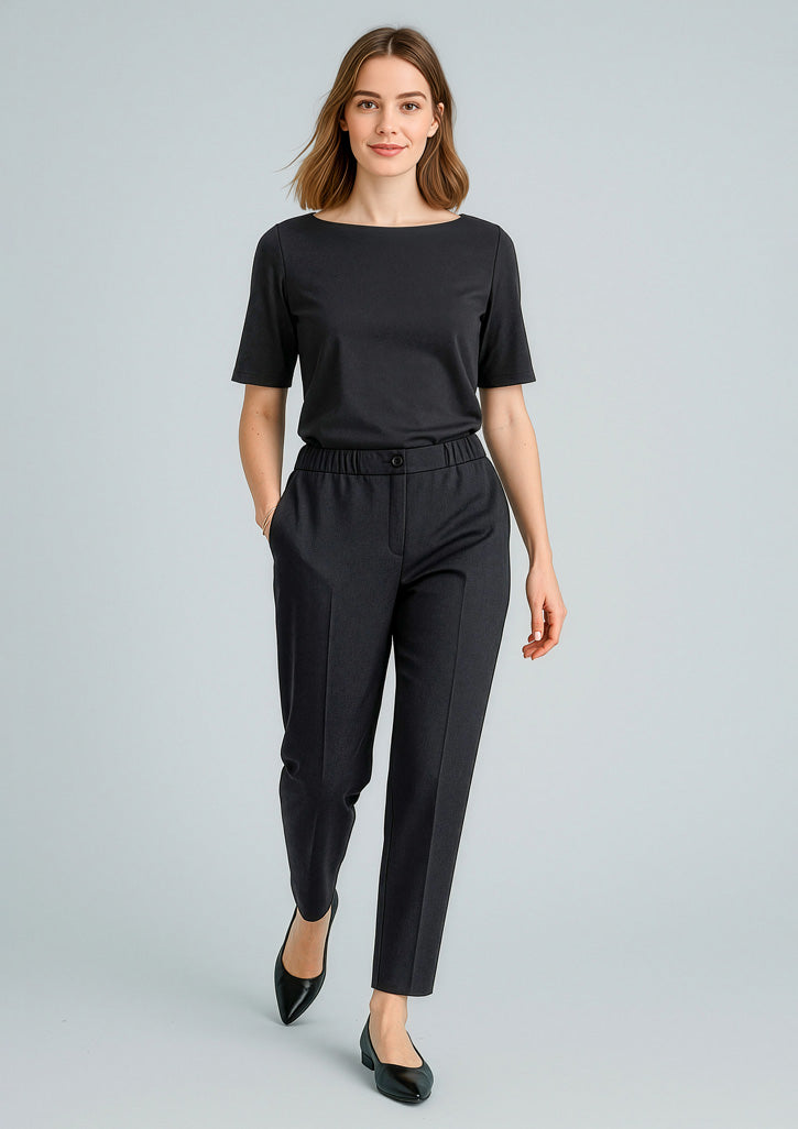 BIZ CORPORATES Womens Cool Stretch Ultra Comfort Waist Pant 10123