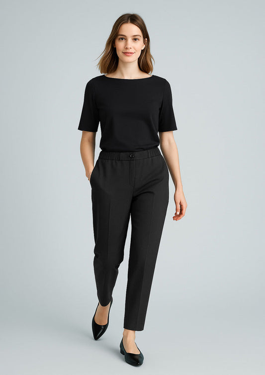 BIZ CORPORATES Womens Cool Stretch Ultra Comfort Waist Pant 10123