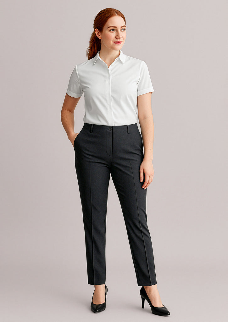 BIZ CORPORATES Womens Siena Bandless Elastic Waist Pant 10722