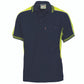 DNC Polyester Cotton Panel Polo Shirt - Short Sleeve 5214
