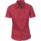 DNC Ladies Premier Stretch Poplin Business Shirts - Short Sleeve 4231