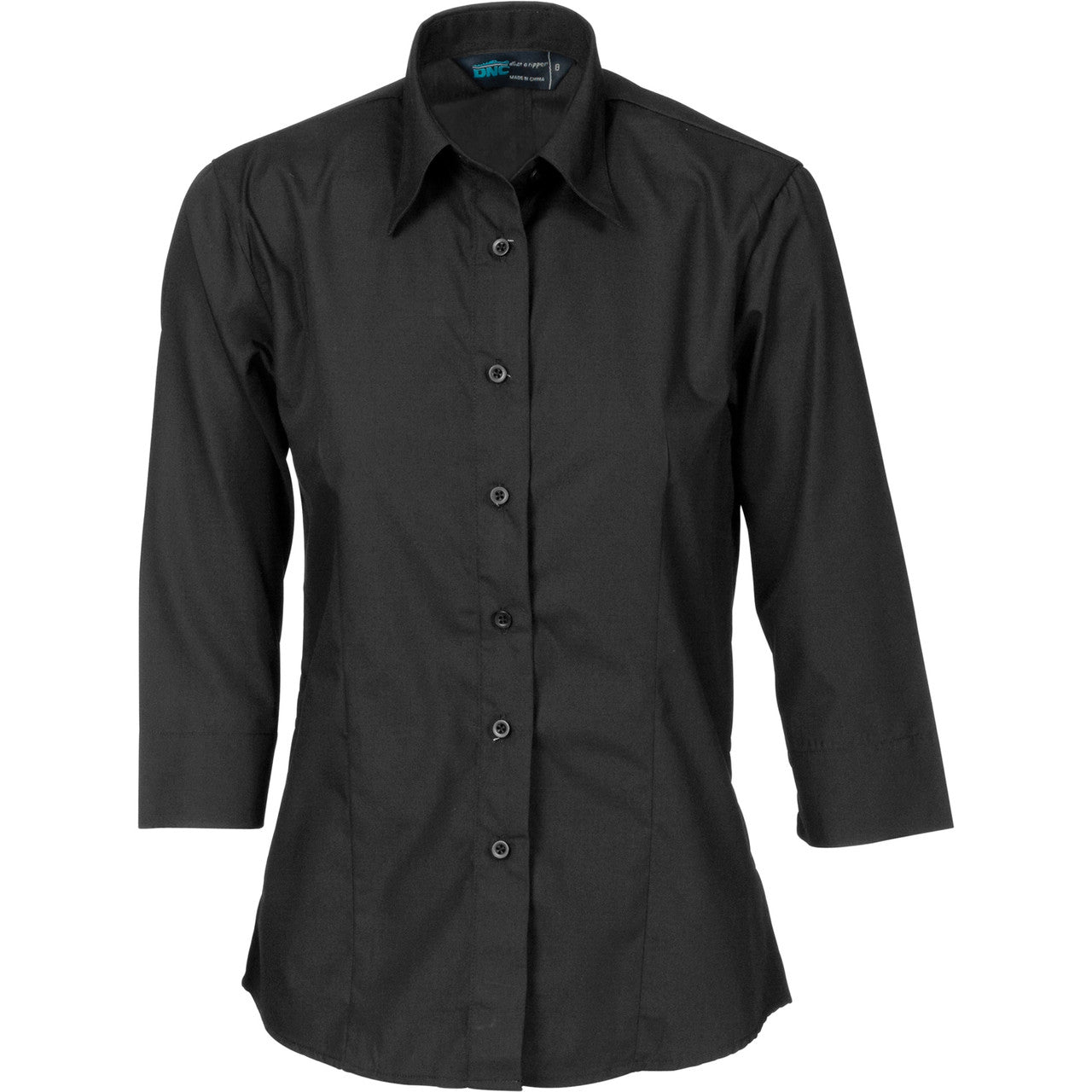 DNC Ladies Polyester Cotton Shirt - 3/4 Sleeve 4203