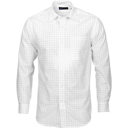DNC Mens Yarn Dyed Check Shirts - Long Sleeve 4158