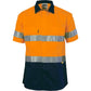 DNC HiVis Two Tone Drill Shirt with 3M 8906 R/Tape - short sleeve 3833