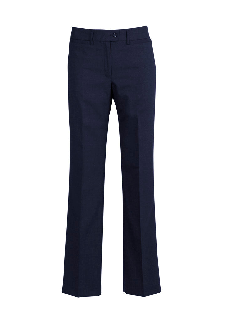 BIZ CORPORATES Womens Comfort Wool Stretch Relaxed Pant 14011