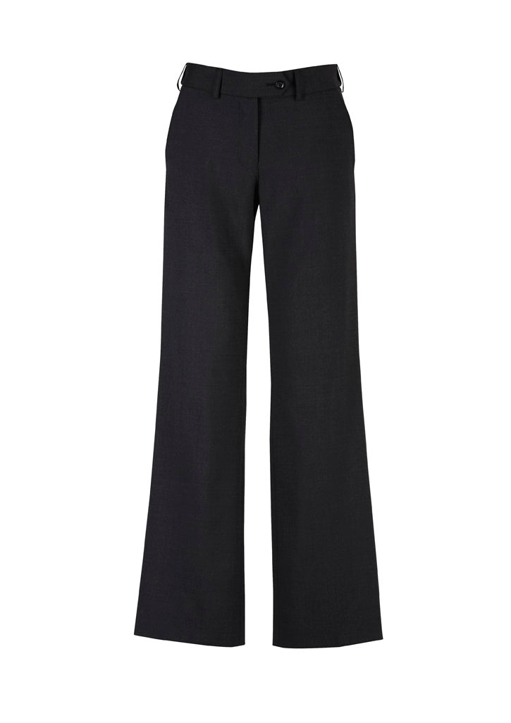 BIZ CORPORATES Womens Comfort Wool Stretch Adjustable Waist Pant 14015