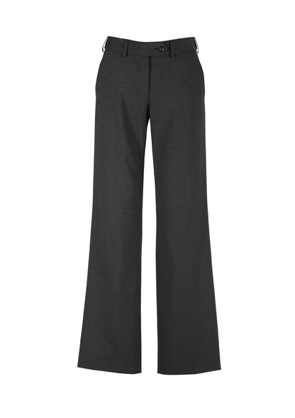 BIZ CORPORATES Womens Comfort Wool Stretch Adjustable Waist Pant 14015
