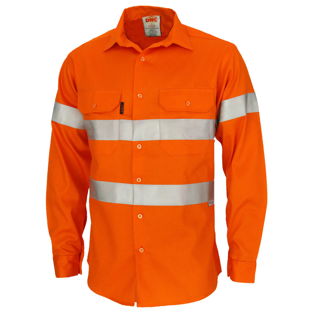 DNC Patron Saint Flame Retardant ARC Rated Taped Shirt with 3M F/R Tape - L/S 3405
