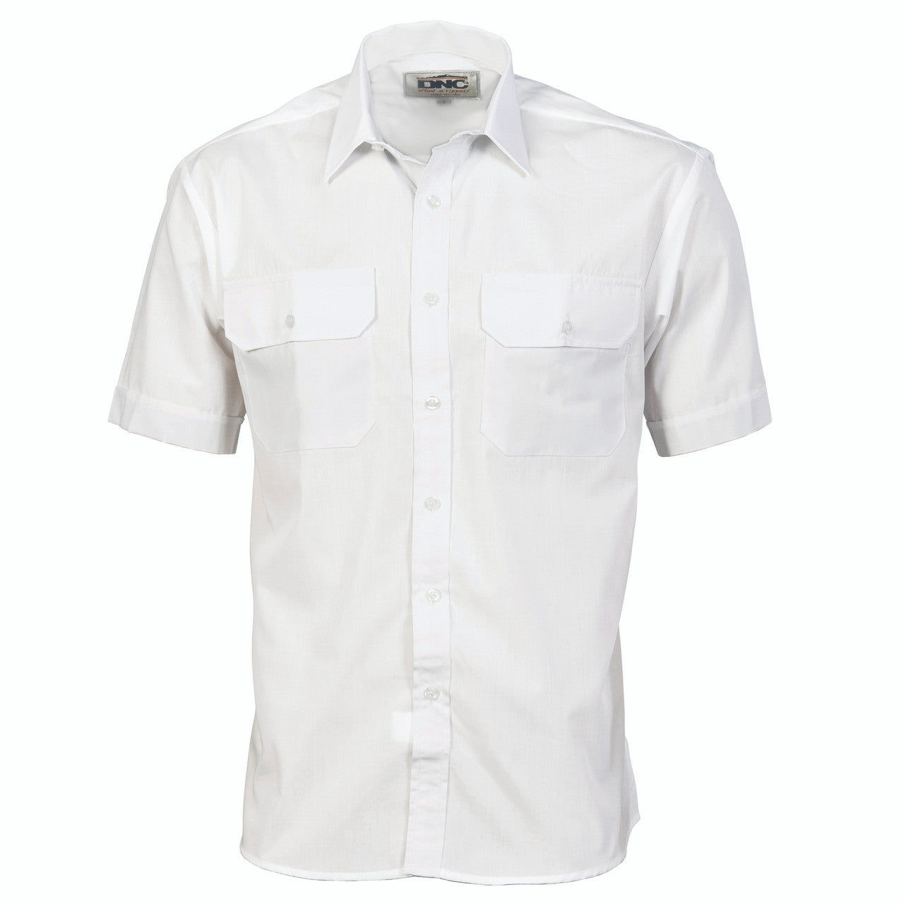 DNC Polyester Cotton Work Shirt - Short Sleeve 3211