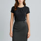 BIZ CORPORATES Womens Cool Stretch Multi-Pleat Skirt 20115