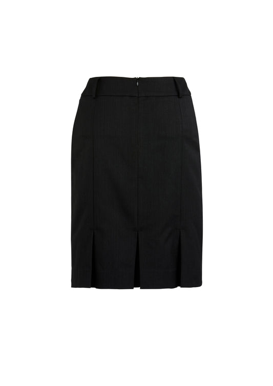 BIZ CORPORATES Womens Cool Stretch Multi-Pleat Skirt 20115
