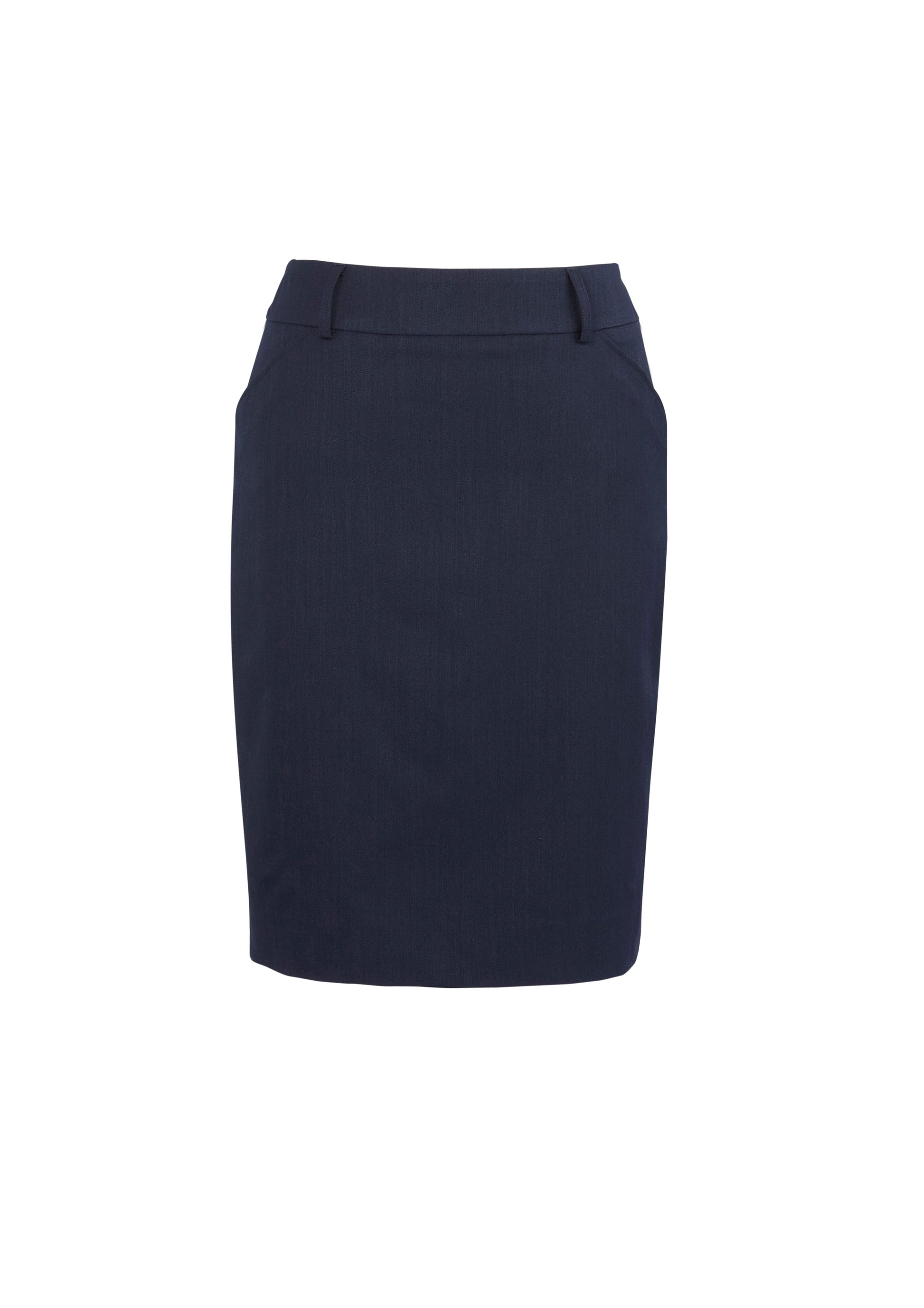 BIZ CORPORATES Womens Cool Stretch Multi-Pleat Skirt 20115
