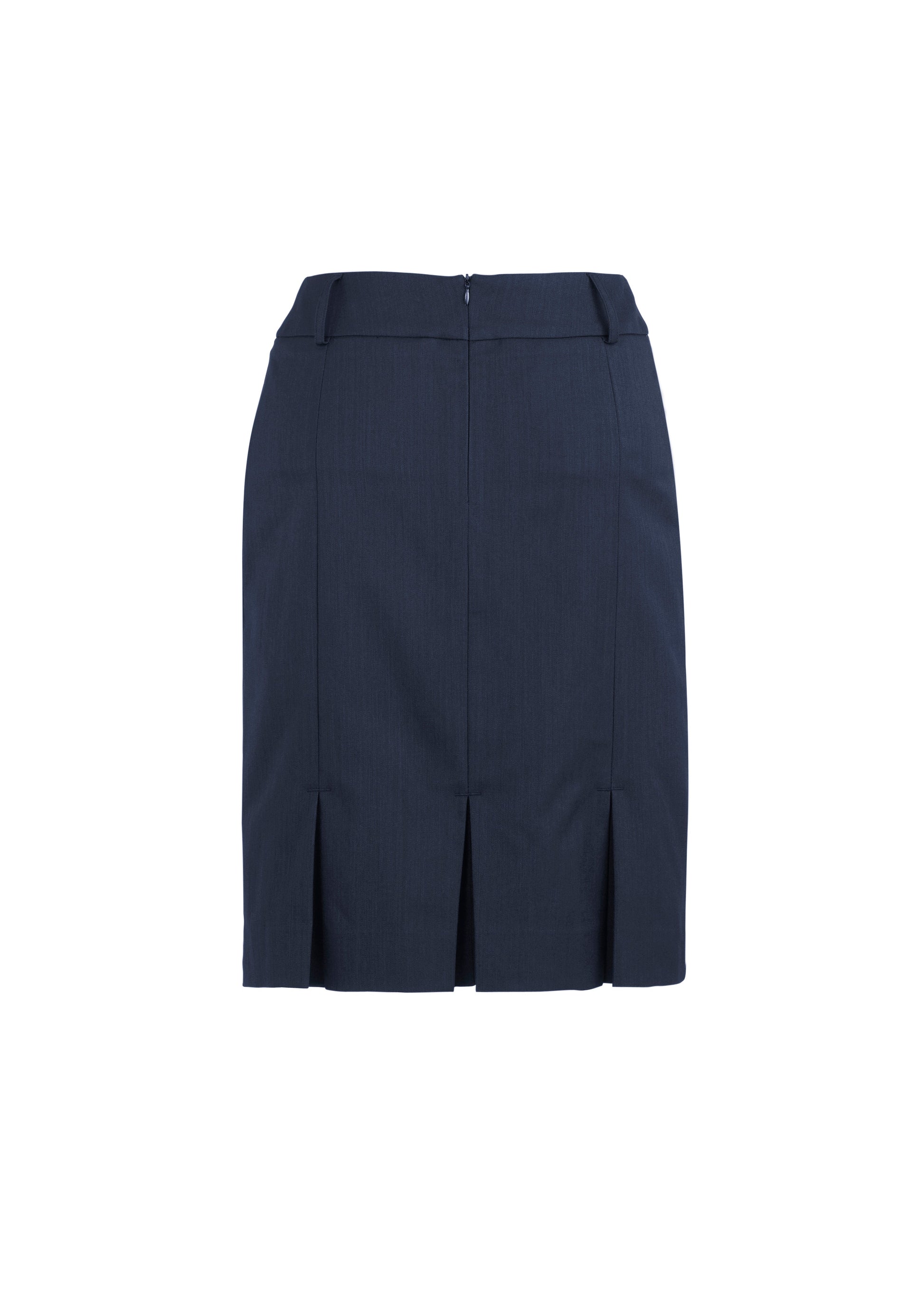 BIZ CORPORATES Womens Cool Stretch Multi-Pleat Skirt 20115