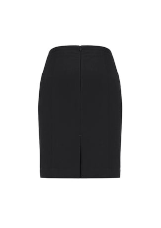BIZ CORPORATES Womens Siena Front Pleat Detail Straight Skirt 20720 Clearance