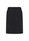 BIZ CORPORATES Womens Siena Front Pleat Detail Straight Skirt 20720 Clearance