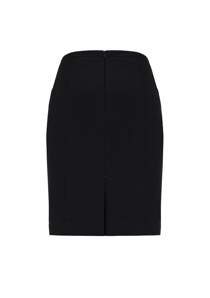 BIZ CORPORATES Womens Siena Front Pleat Detail Straight Skirt 20720