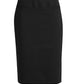 BIZ CORPORATES Womens Comfort Wool Stretch Relaxed Fit Lined Skirt 24011
