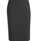 BIZ CORPORATES Womens Comfort Wool Stretch Relaxed Fit Lined Skirt 24011