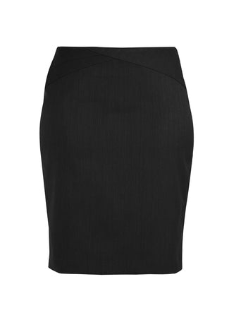 BIZ CORPORATES Comfort Wool Stretch Womens Chevron Band Skirt 24014 Clearance