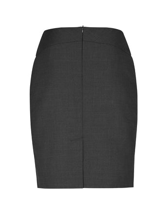 BIZ CORPORATES Comfort Wool Stretch Womens Chevron Band Skirt 24014 Clearance