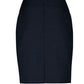 BIZ CORPORATES Comfort Wool Stretch Womens Chevron Band Skirt 24014 Clearance